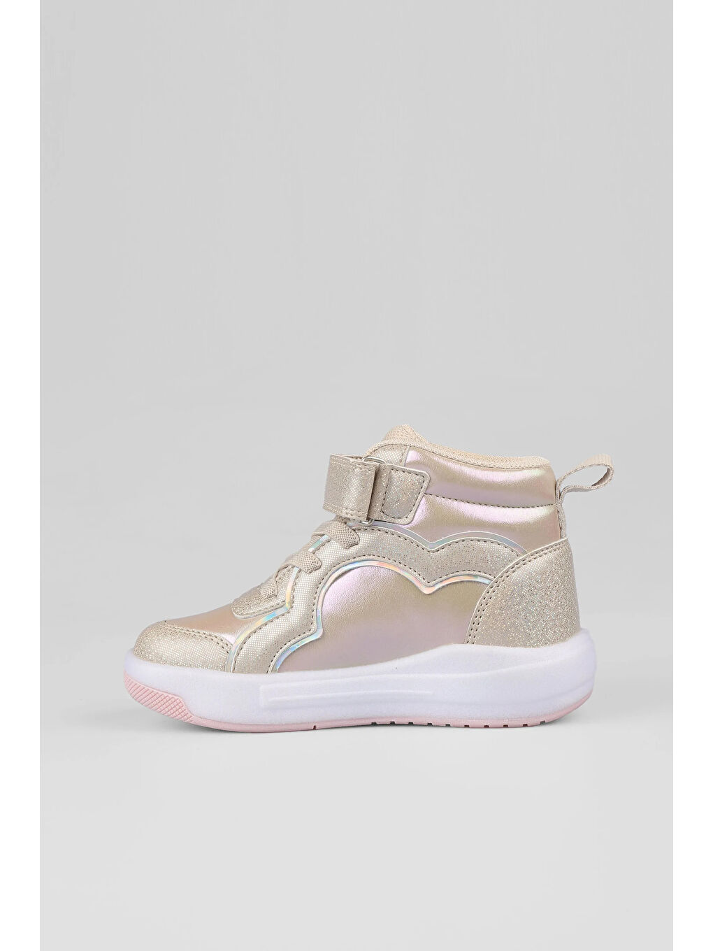 Klint Işıklı Kız Bebek Bej Bot-1