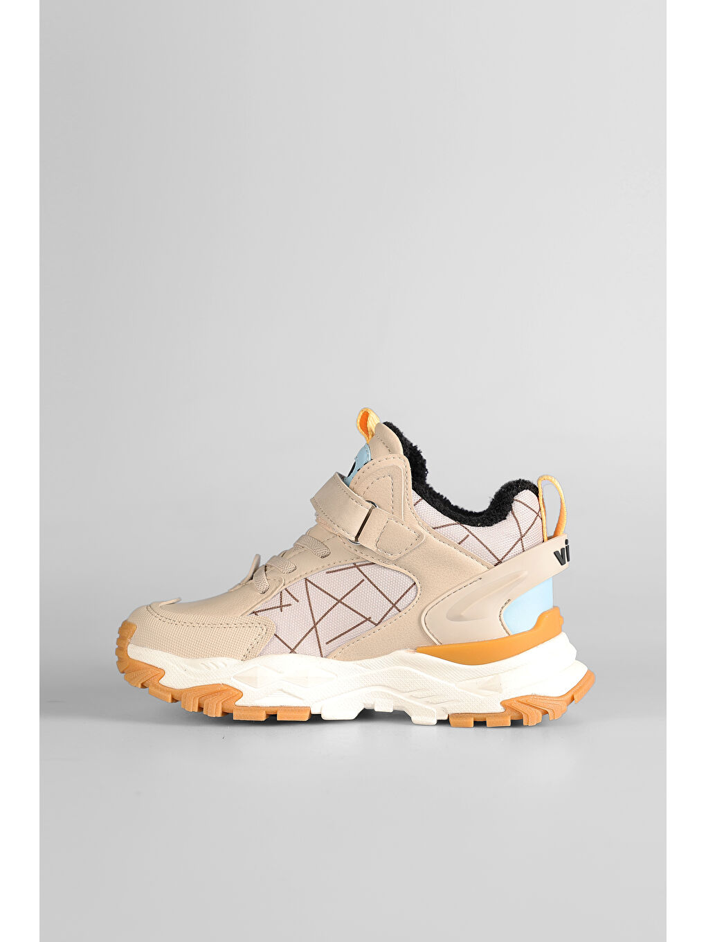 Tura Kürklü Erkek Okul Öncesi Bej Outdoor Bot-1