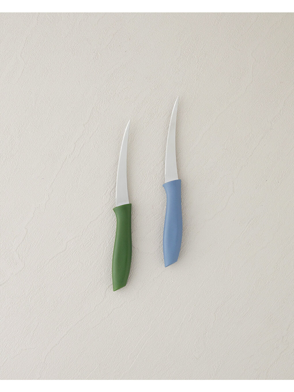 Jessica Çelik 2'li Sebze Bıçak 20,5 cm Mavi-yeşil