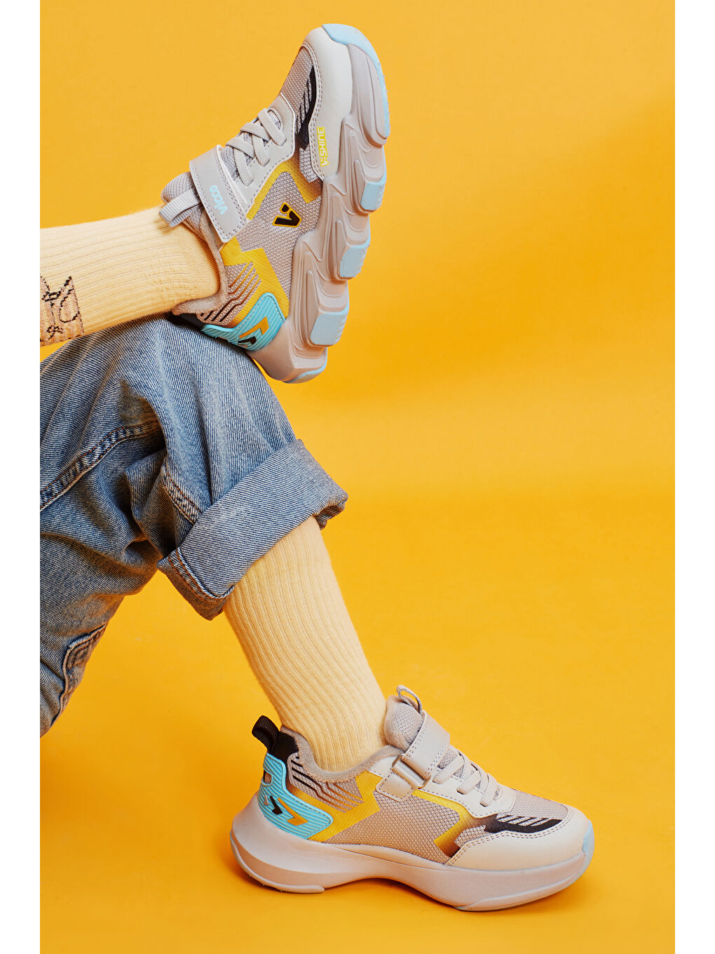 Space Kürklü Erkek Çocuk Gri Outdoor-1