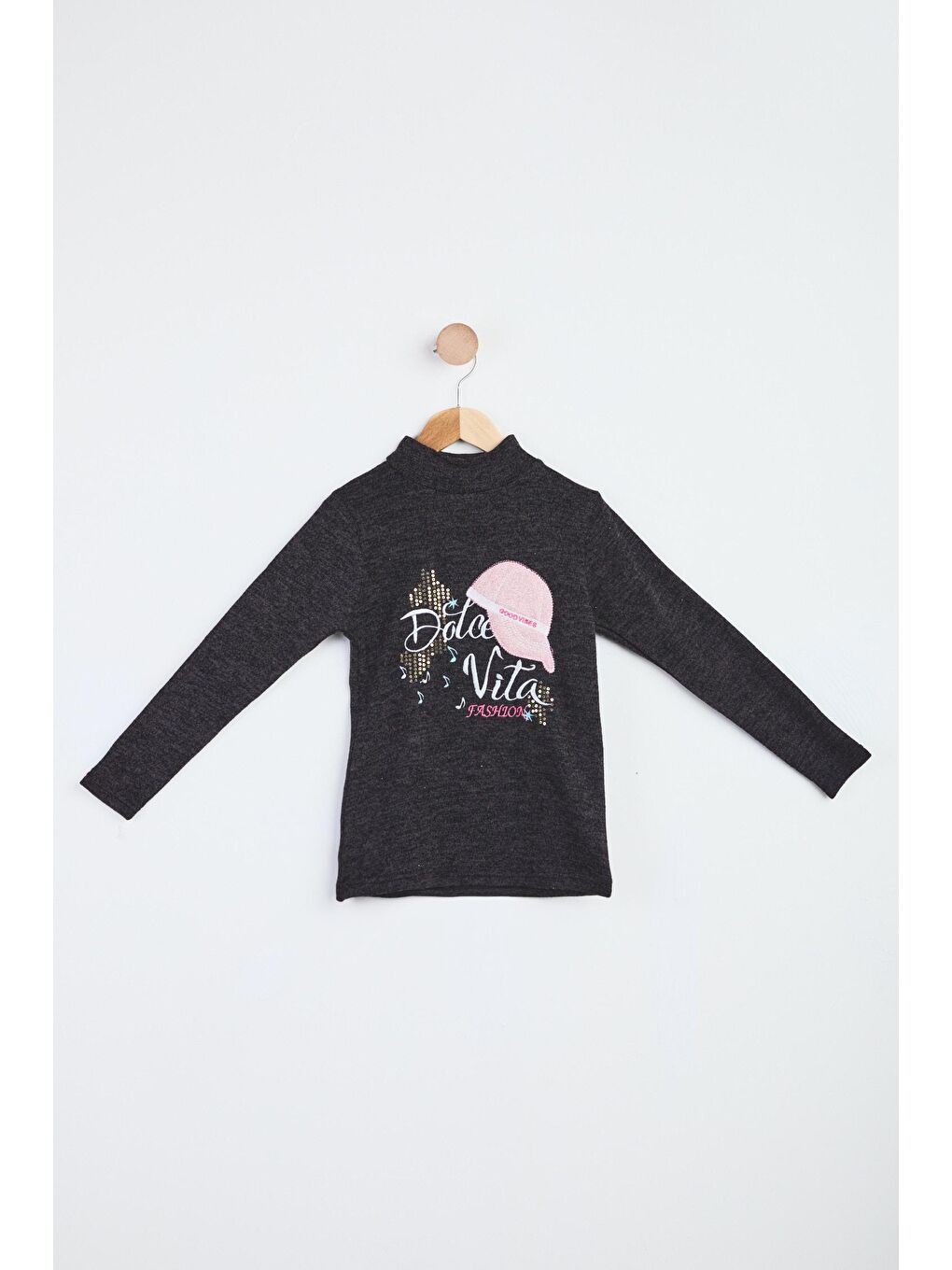 TOFİSA Antrasit Kız Çocuk Antrasit Sweatshirt - 23990