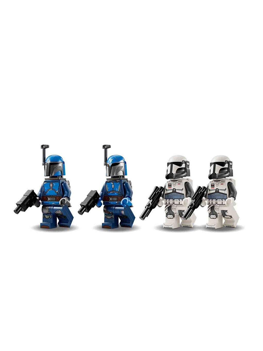 Lego Renksiz Star Wars Mandalore Pususu Savaş Paketi Seti 75373 - 2