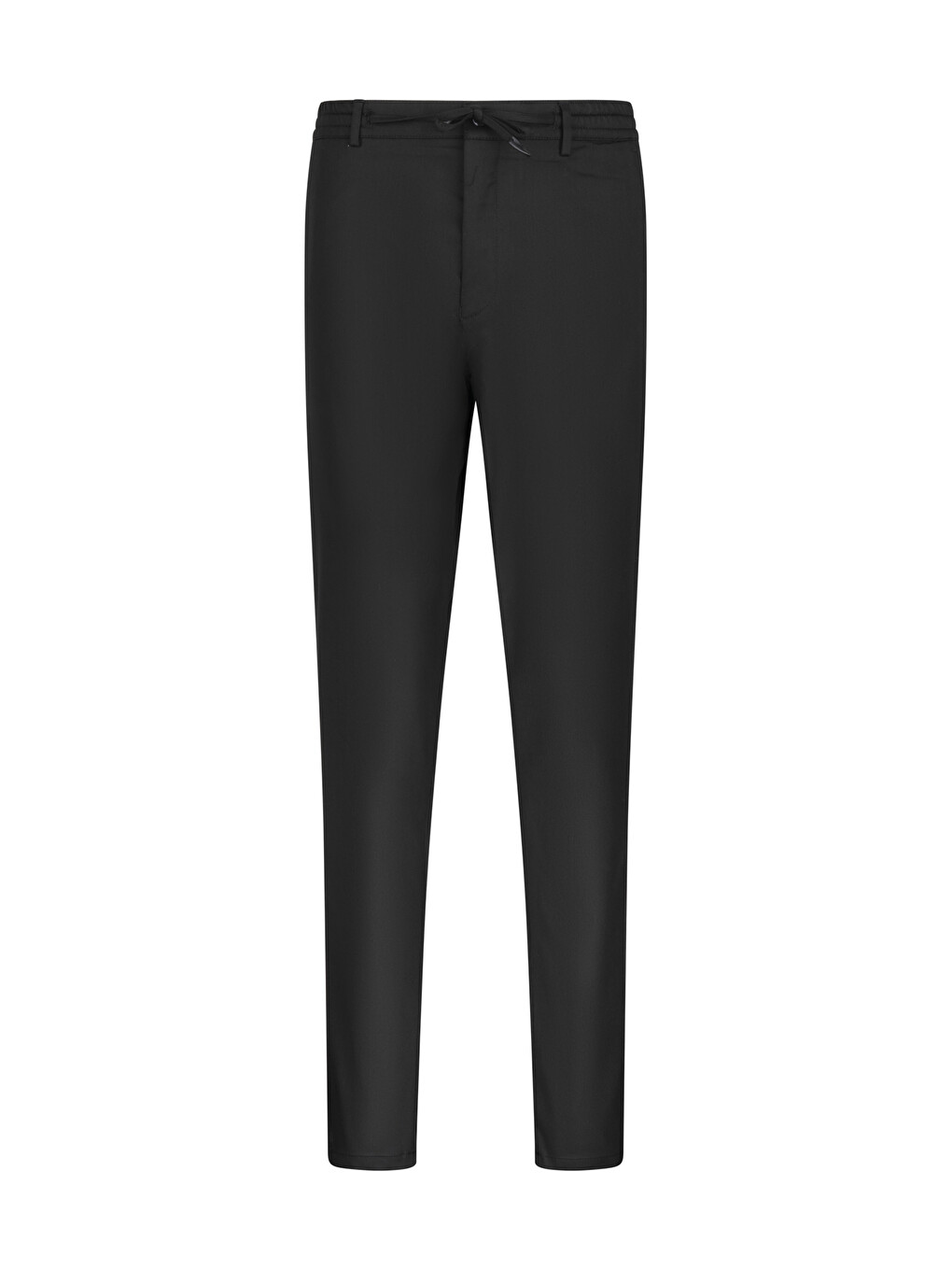 Siyah Yandan Cepli Jogger Pantolon