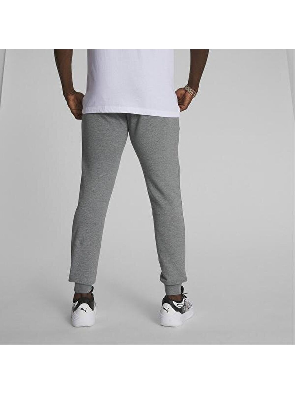 Classics Cuff Erkek Gri Eşofman Altı-1