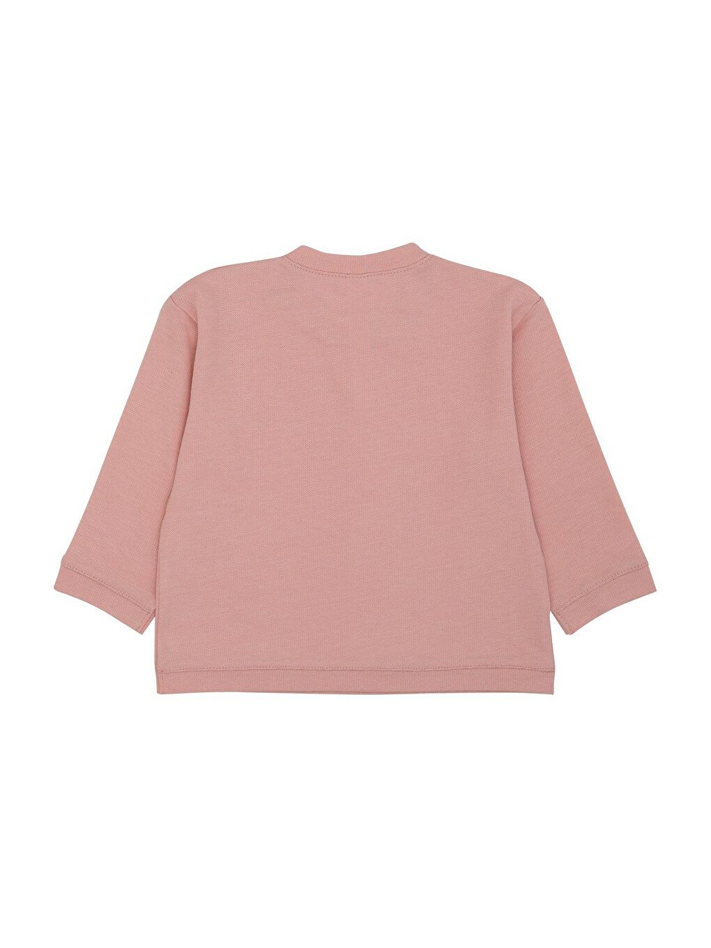 Jrmori Pembe Omzu Çıtçıtlı Basic Sweatshirt - 1