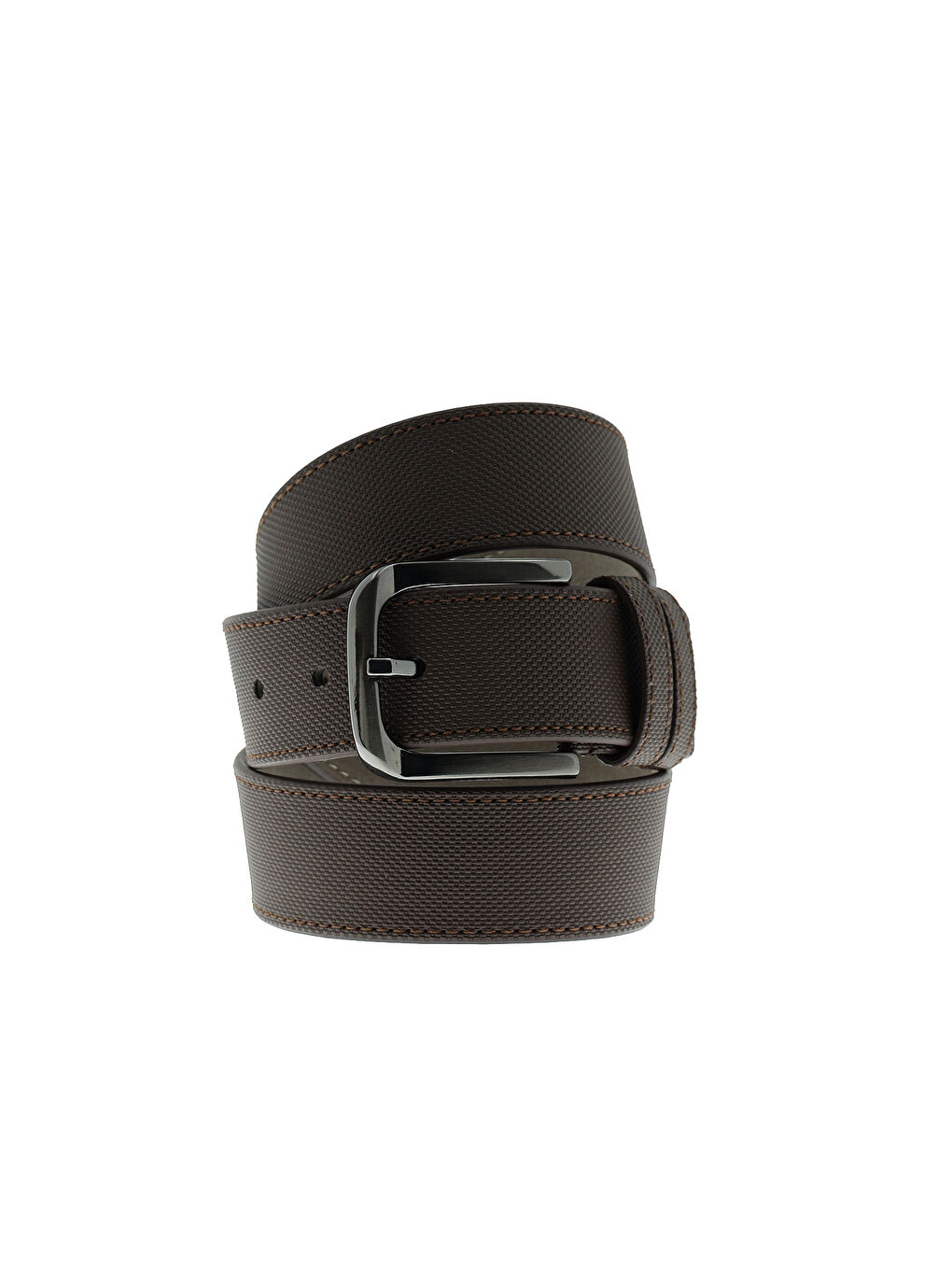 Kahverengi Spor Desenli Kemer