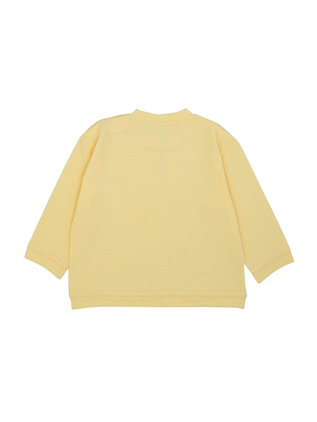 Jrmori Sarı Omzu Çıtçıtlı Basic Sweatshirt - 1