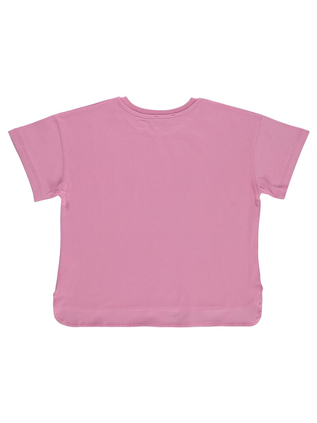 Girls Grow with The Flow Baskılı 10-13 Yaş Tişört - Pembe-1