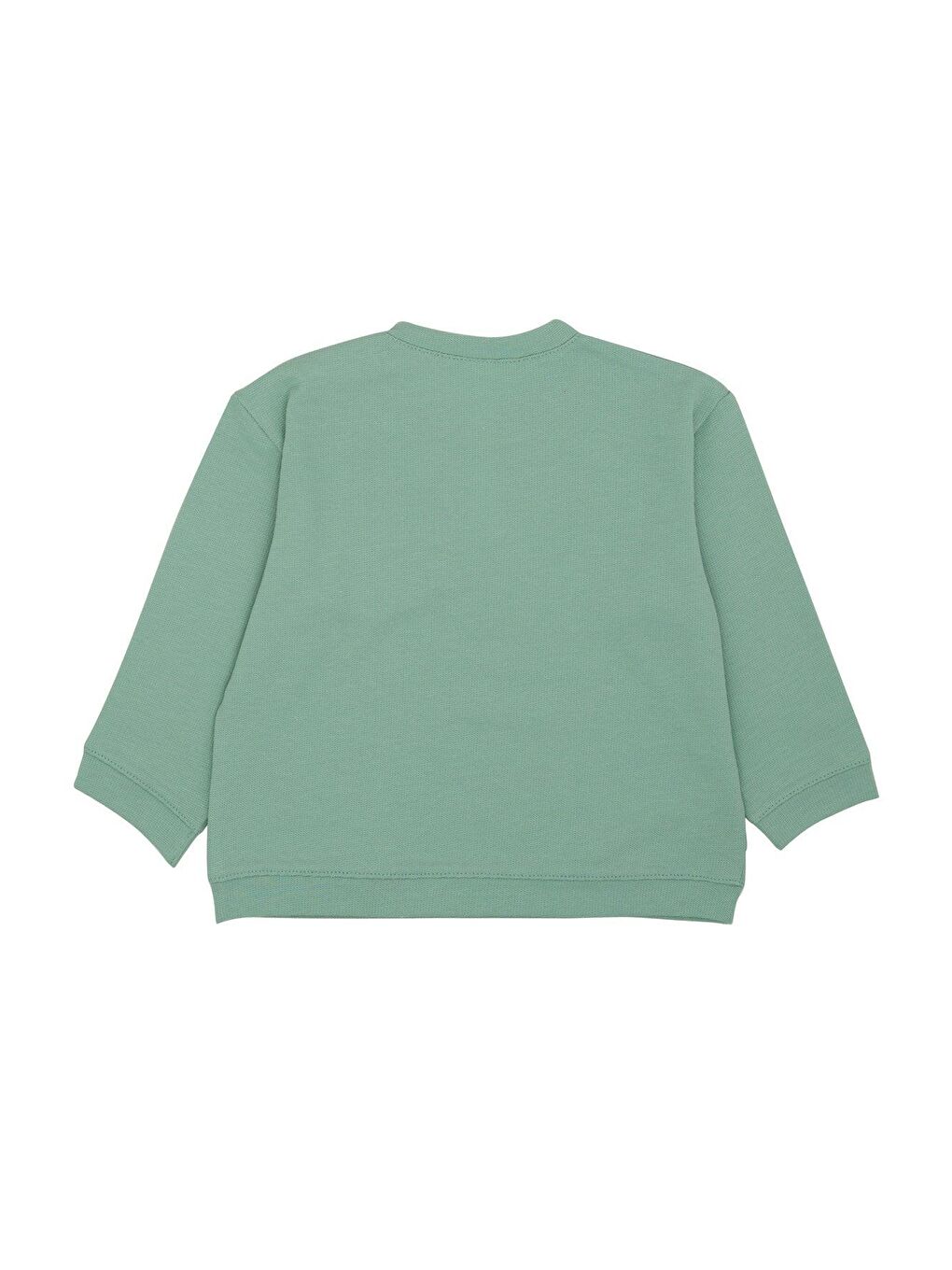 Jrmori Yeşil Omzu Çıtçıtlı Basic Sweatshirt - 1