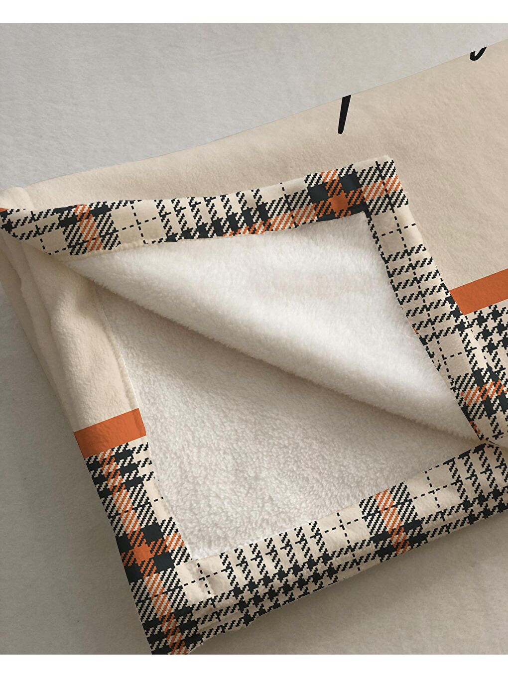 Karışık Teddy Desenli Soft Baskılı Tek Kişilik 150x220 Cm Battaniye - Kahverengi-1