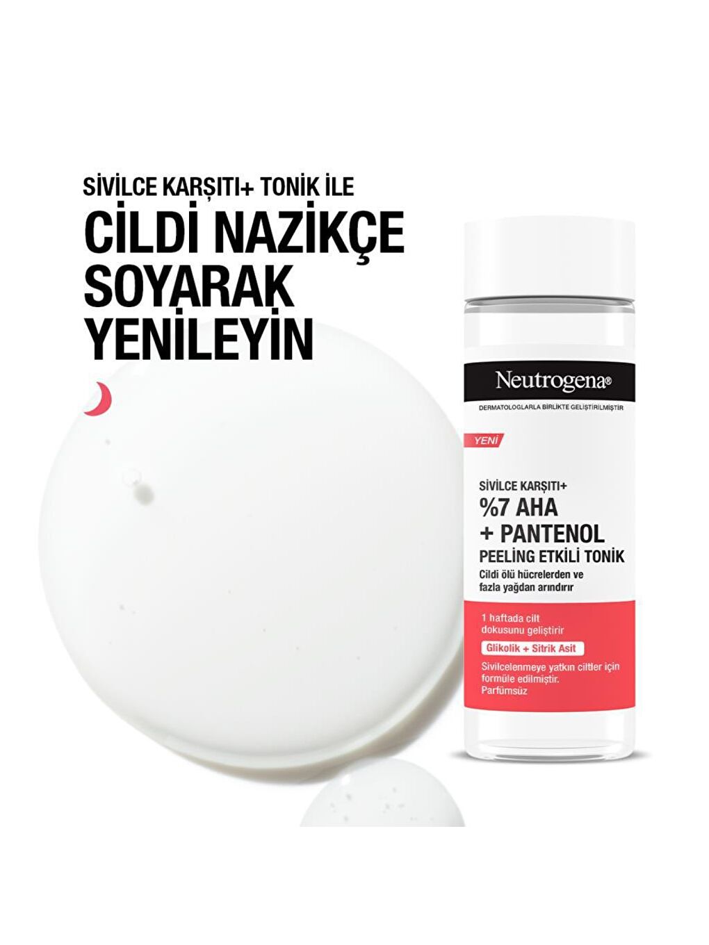 Neutrogena Renksiz Sivilce Karşıtı Plus Peeling Etkili Tonik - 2