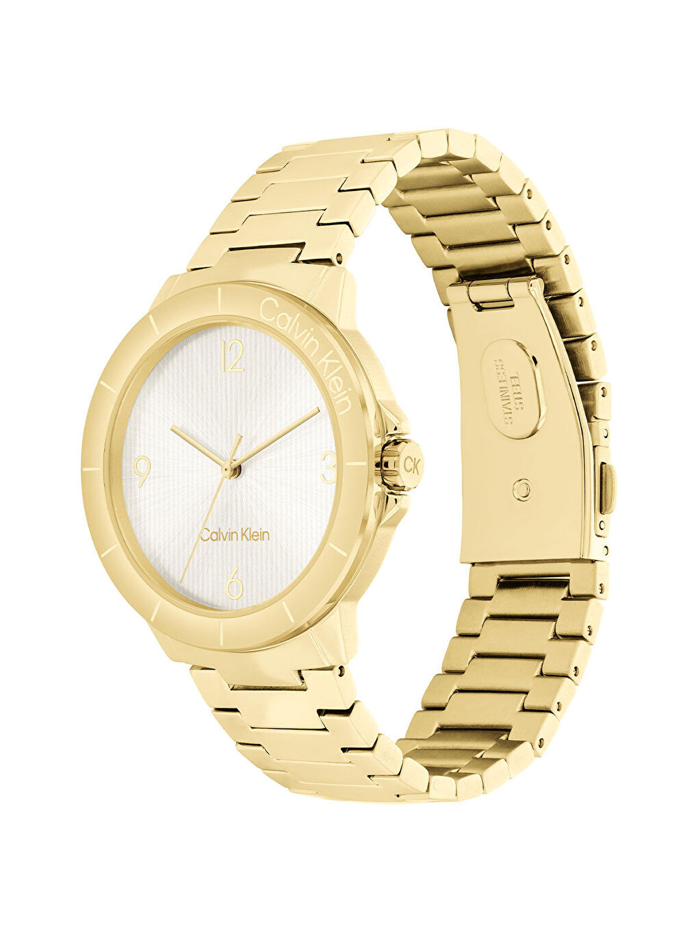 Sarı CK25100023 Kadın Kol Saati-1