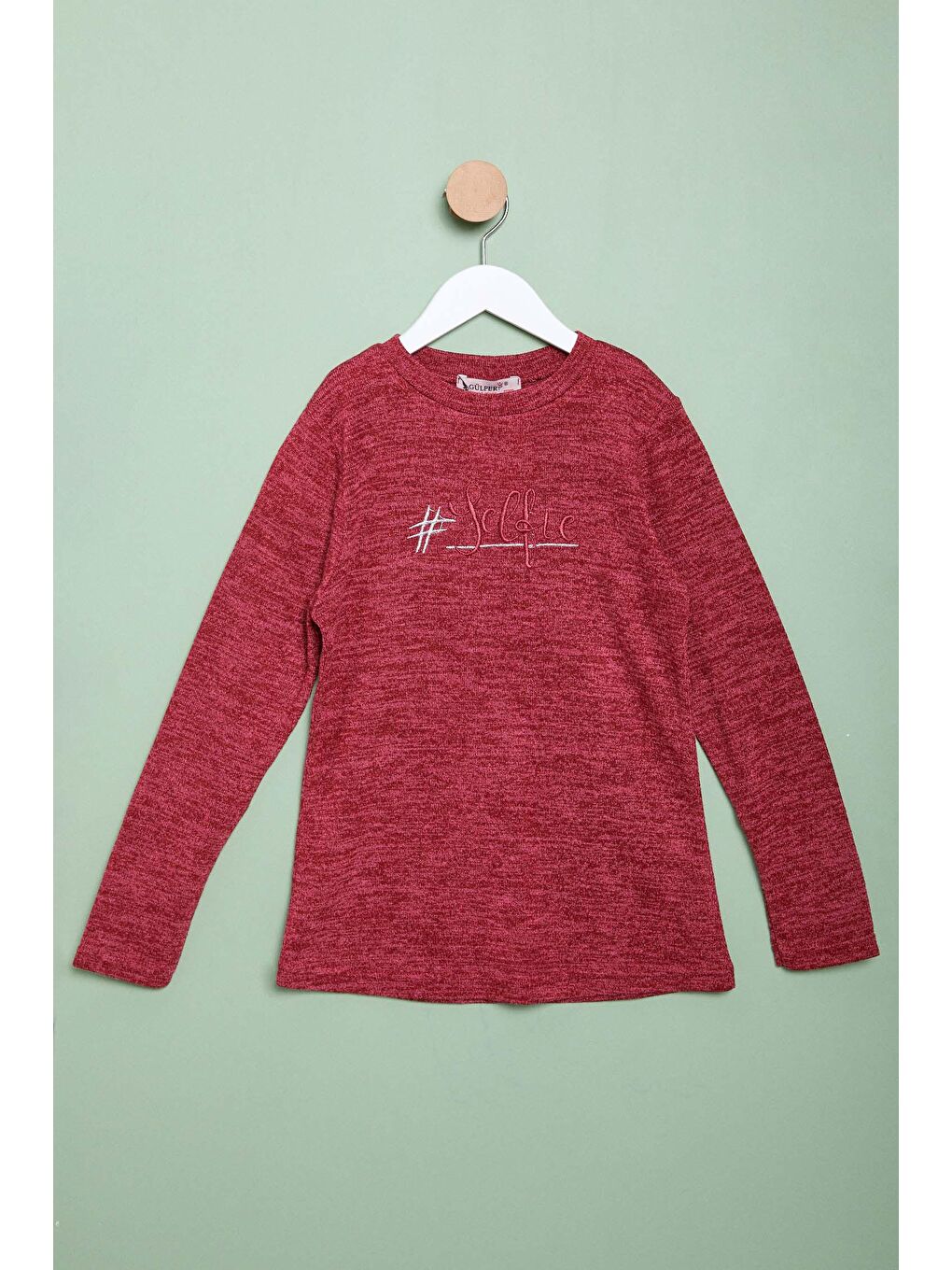 TOFİSA Bordo Kız Çocuk Bordo Sweatshirt - 23989