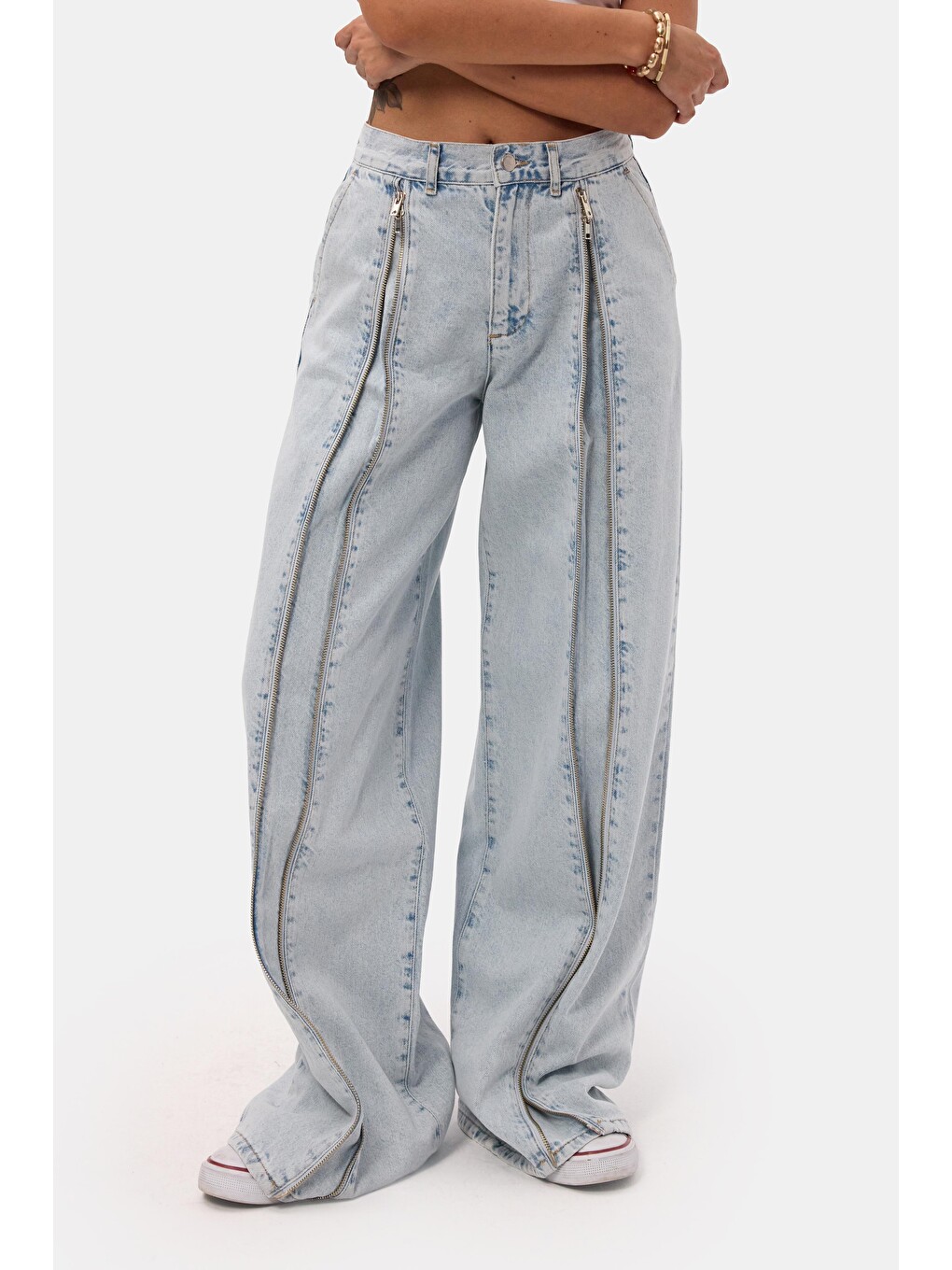 Mavi Kadın Ice 3s6-3 Palazzo Fit Özel Tasarım Denim Jean