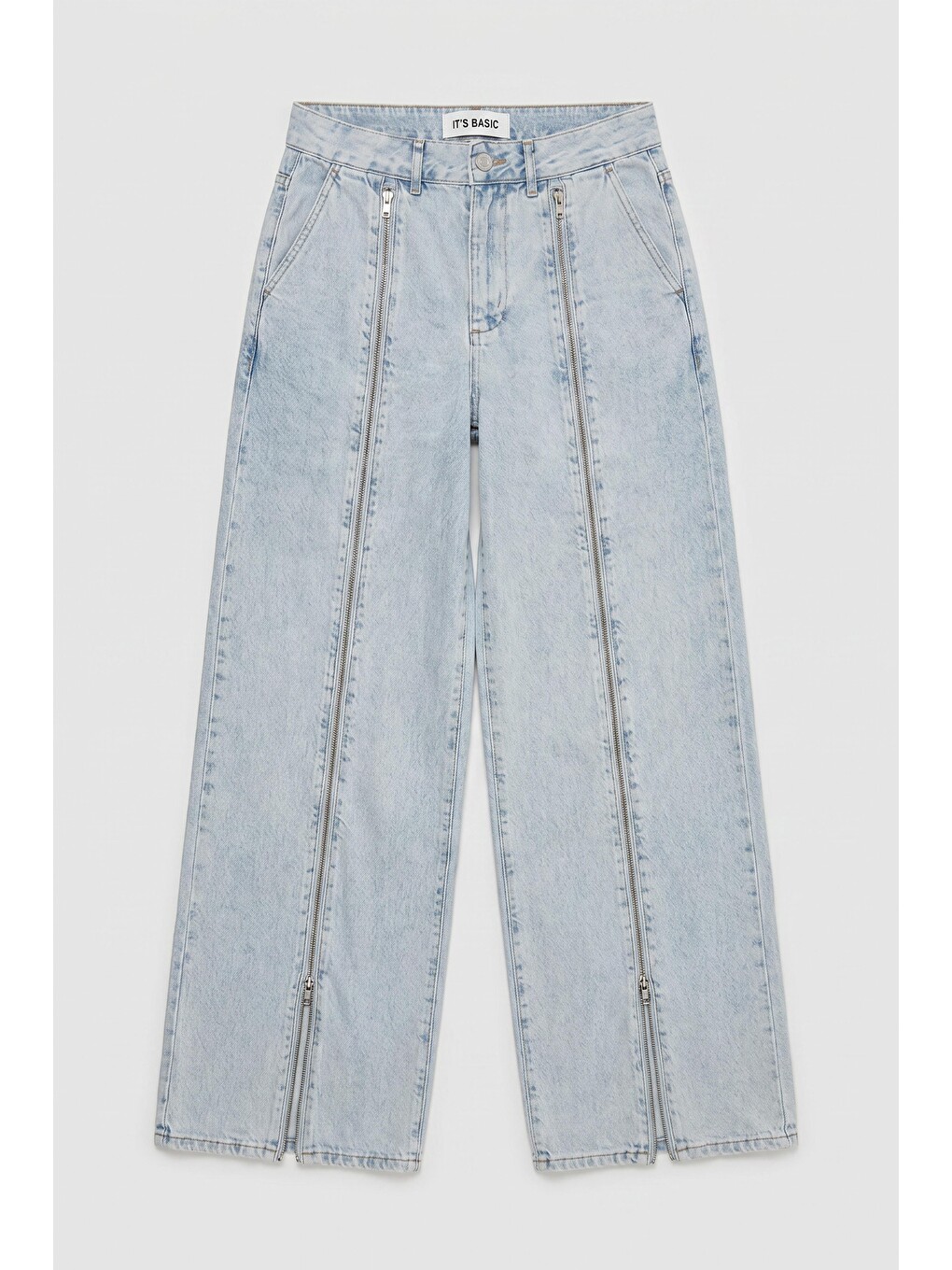 Mavi Kadın Ice 3s6-3 Palazzo Fit Özel Tasarım Denim Jean-3