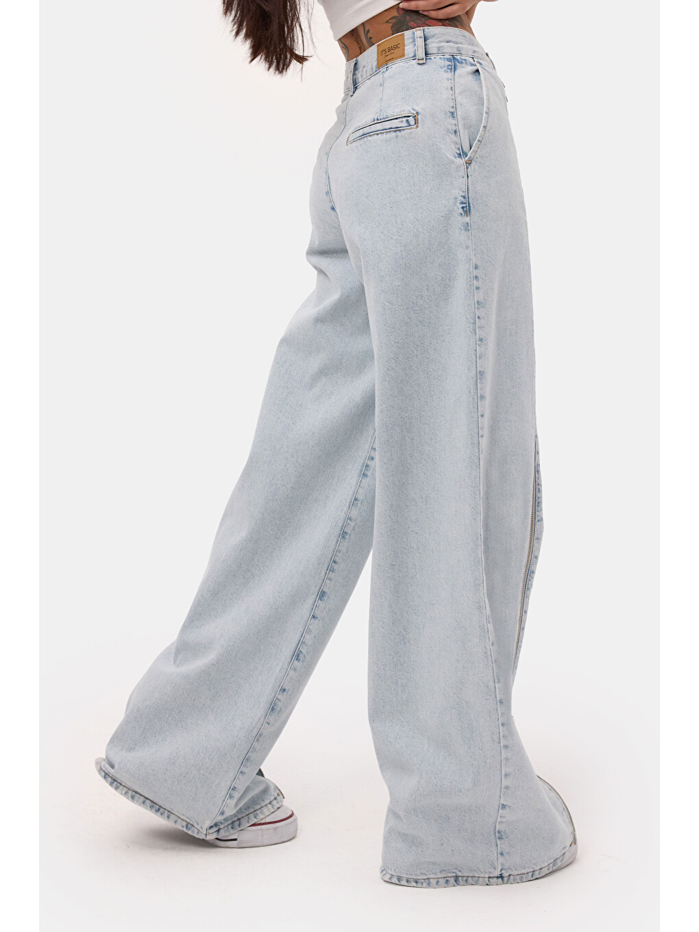 Mavi Kadın Ice 3s6-3 Palazzo Fit Özel Tasarım Denim Jean-4