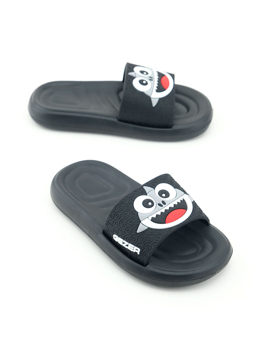 Siyah Yazlık Erkek Çocuk Eva Banyo Havuz Plaj Terlik