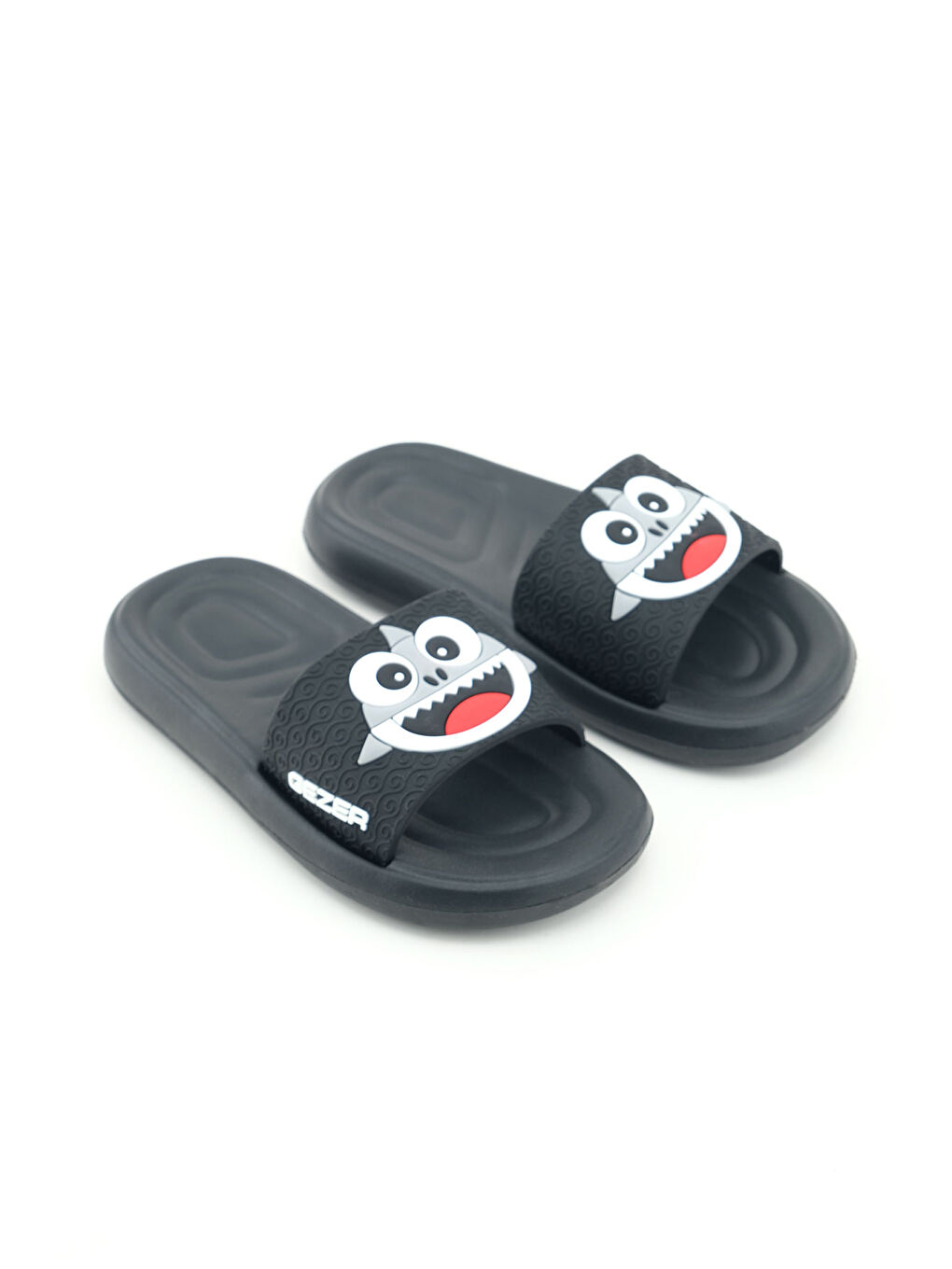 Siyah Yazlık Erkek Çocuk Eva Banyo Havuz Plaj Terlik-2