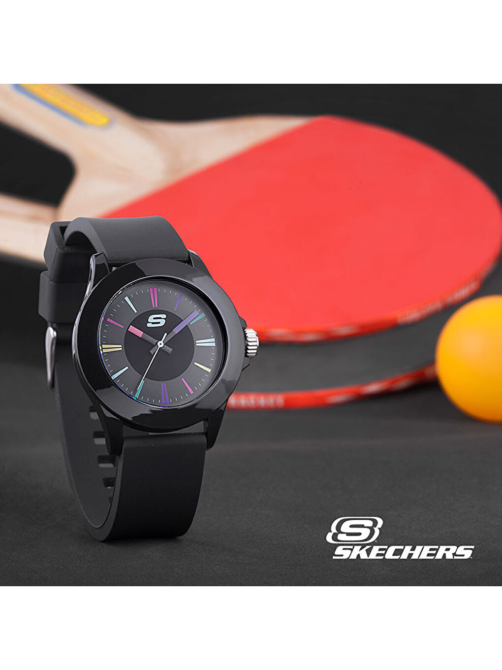 Siyah SR6079 Kadın Kol Saati-2