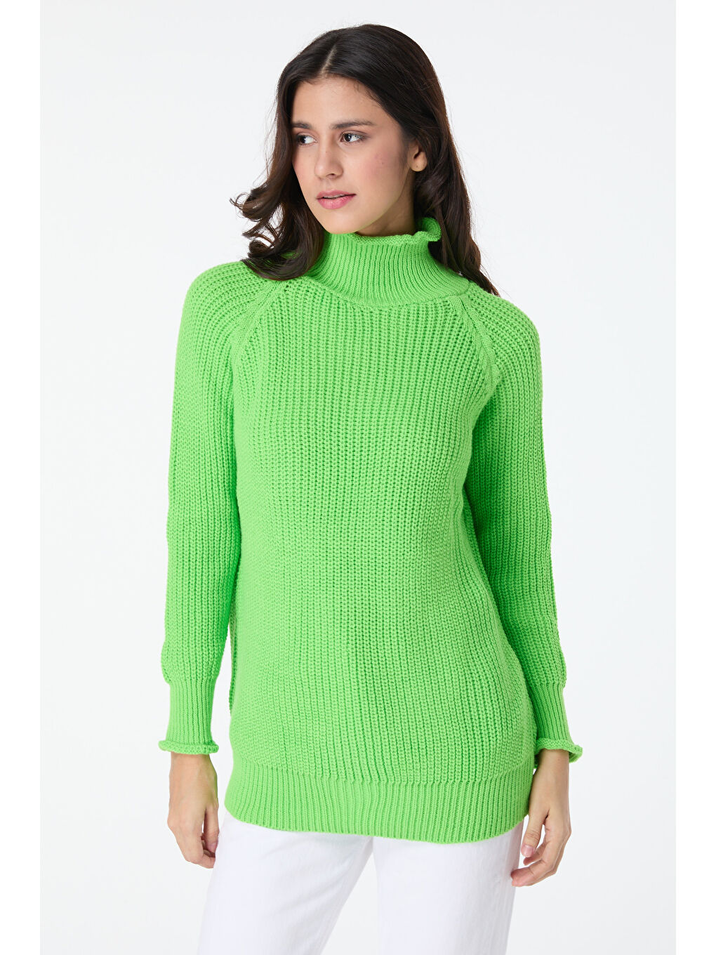 Triko Kazak Fosfor Yeşili - 27667-2