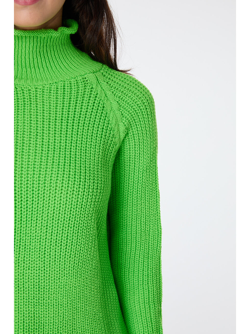 Triko Kazak Fosfor Yeşili - 27667-3