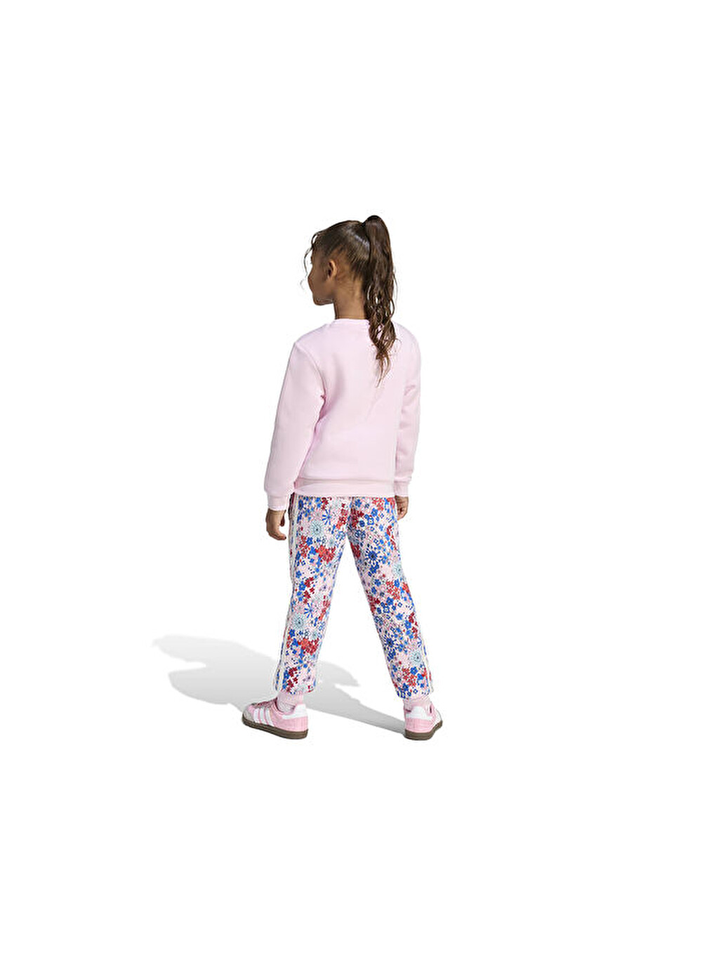 Crew Set Çocuk Günlük Eşofman Takımı Kd1750 Pembe-1