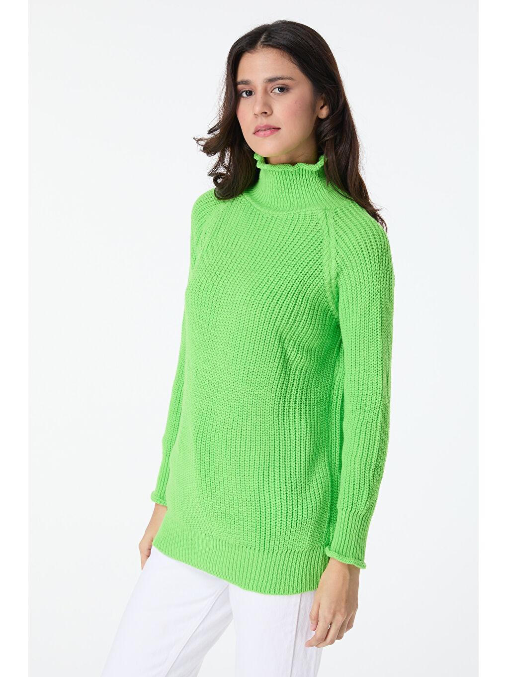 Triko Kazak Fosfor Yeşili - 27667-4