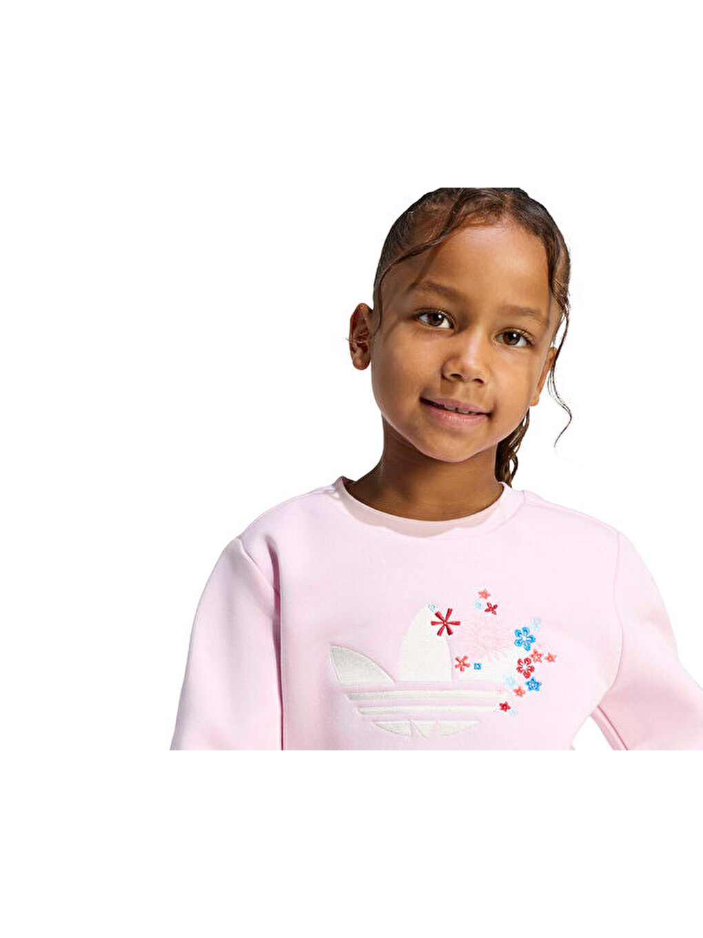 Crew Set Çocuk Günlük Eşofman Takımı Kd1750 Pembe-5