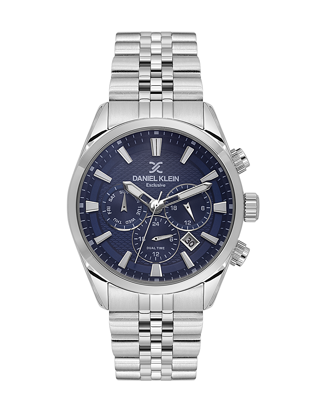 Lacivert DKE.6.10926-3 Exclusive Erkek Kol Saati