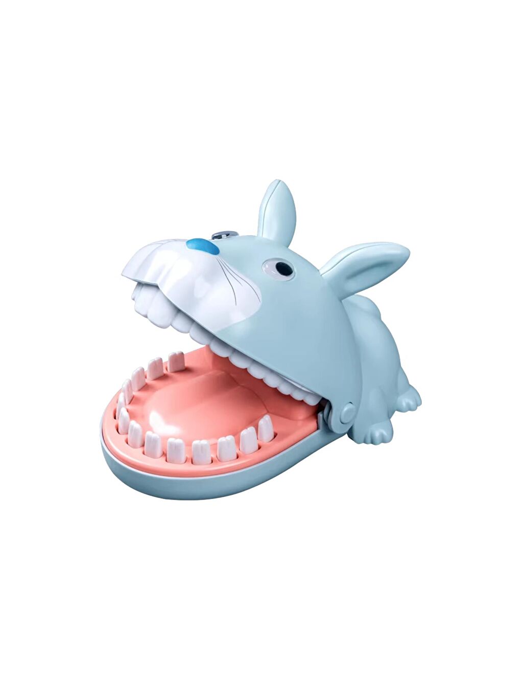 Dişçi Hayvanlar Parmak Kapma Oyunu Gri Tavşan (85101) 8697197104561