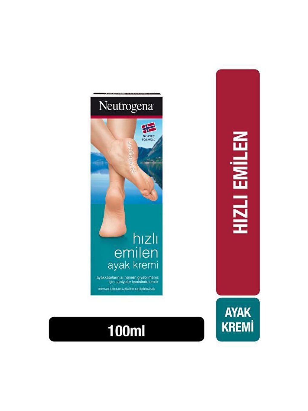 Neutrogena Renksiz Hızlı Emilen Ayak Kremi 100 ml