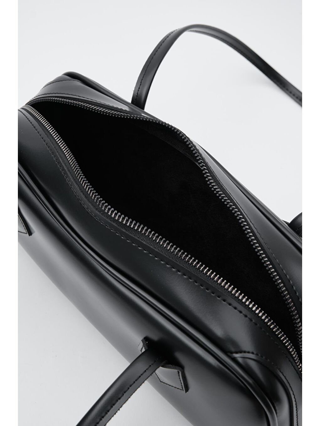 Boheme Vintage Bowling Çanta Siyah-3