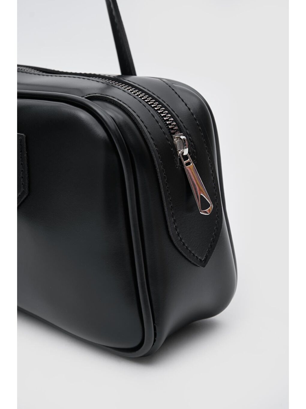 Boheme Vintage Bowling Çanta Siyah-5