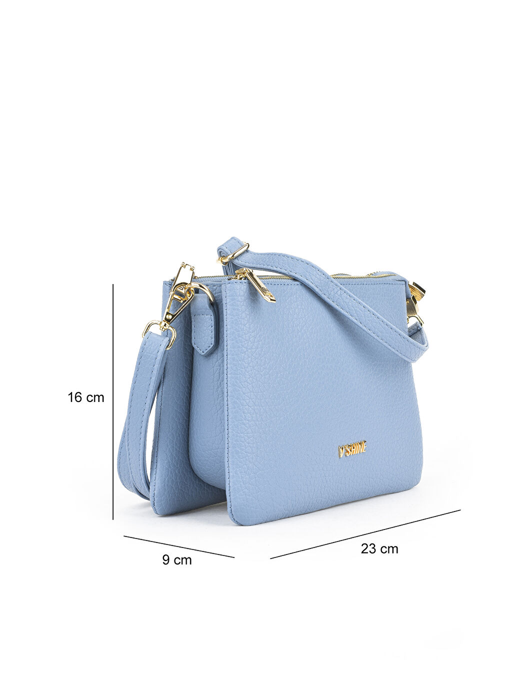 Kadın Omuz ve Çapraz Çanta 151979Z3103 Mavi-1