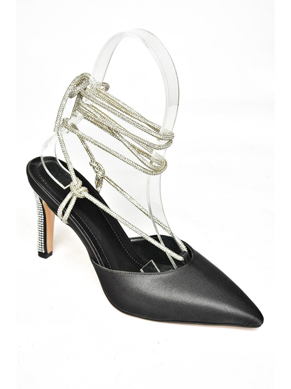 S4049110 Siyah Kadın Topuklu Ayakkabı-1