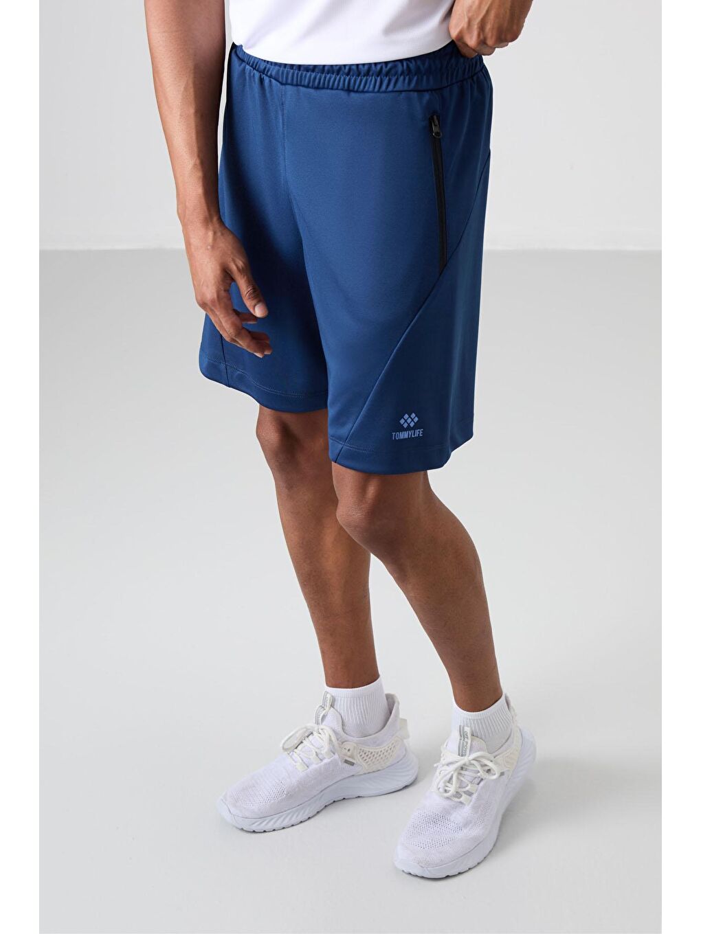 Mavi Parlament Polyester Kalın Yumuşak Comfort Fit Erkek Şort - 81273-3