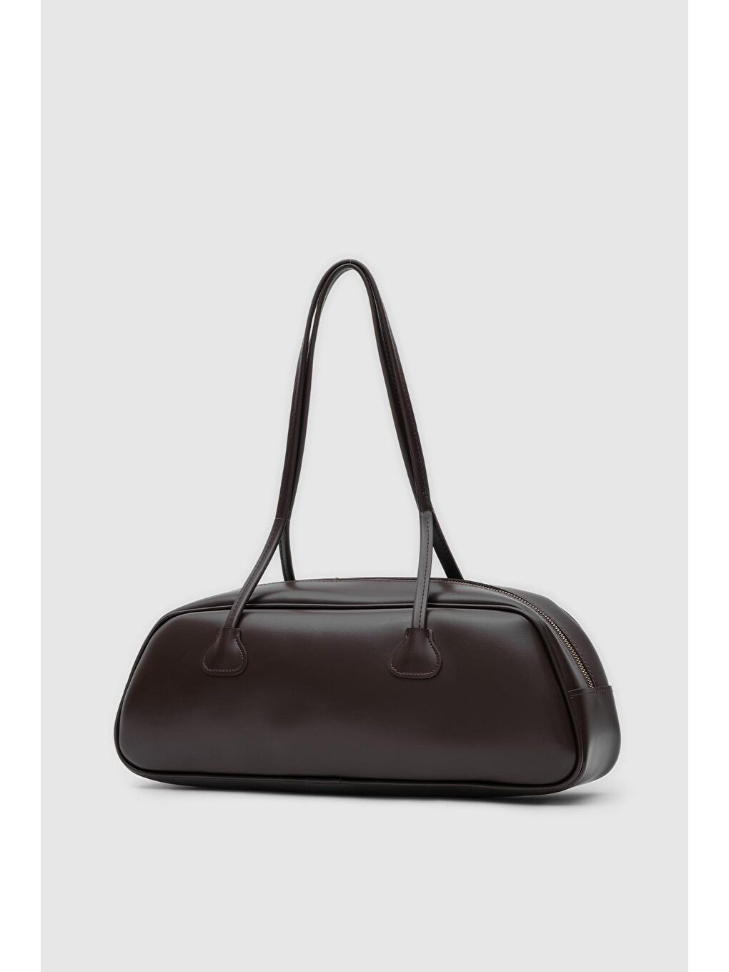 Kahverengi Miu Bowling Çanta Acı Kahve-1