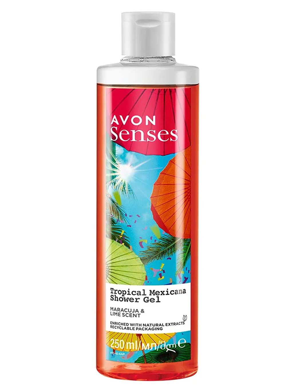 AVON Renksiz Tropical Mexicana Çarkıfelek ve Limon Kokulu Duş Jeli 250 Ml.