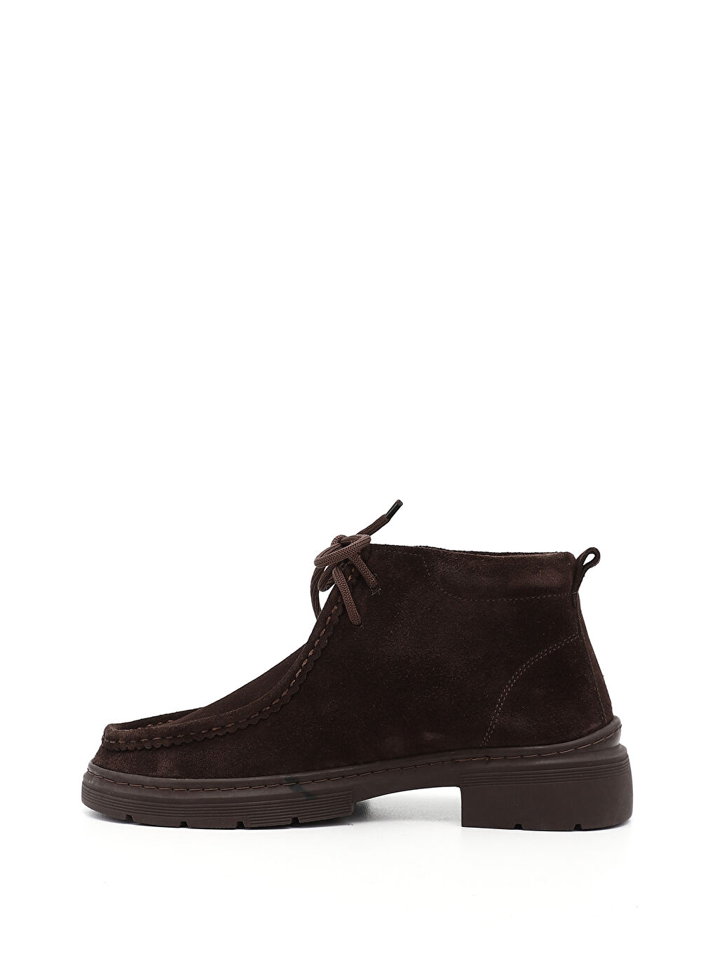 Kahverengi Kadın AÇIK KAHVERENGİ Bağcıklı Hakiki Deri Comfort Bot-2