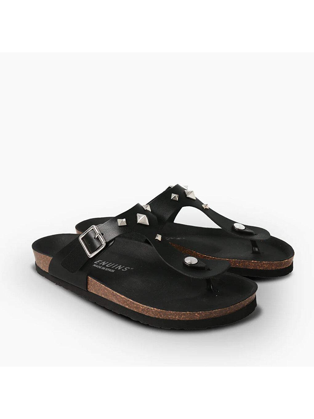 Siyah Kadın Terlik ROASTAD GUIZA G105613 Vegan Black-2