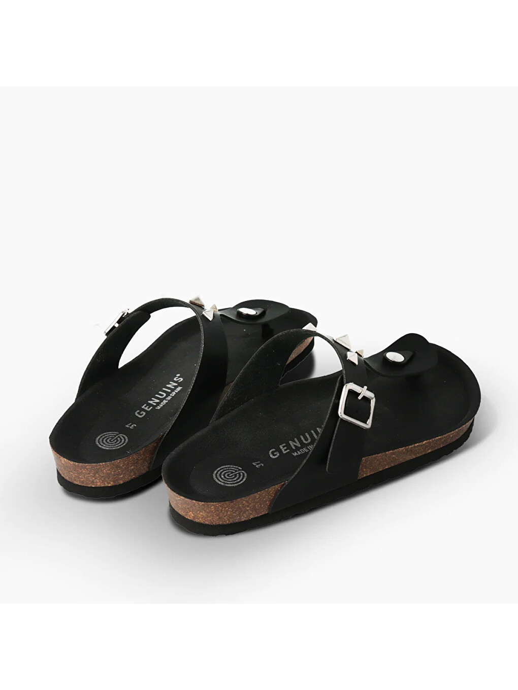 Siyah Kadın Terlik ROASTAD GUIZA G105613 Vegan Black-3