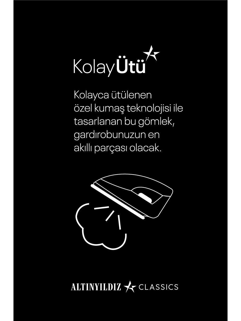 Erkek Beyaz Kolay Ütülenebilir Slim Fit Dar Kesim Klasik Yaka Pamuklu Gömlek-8