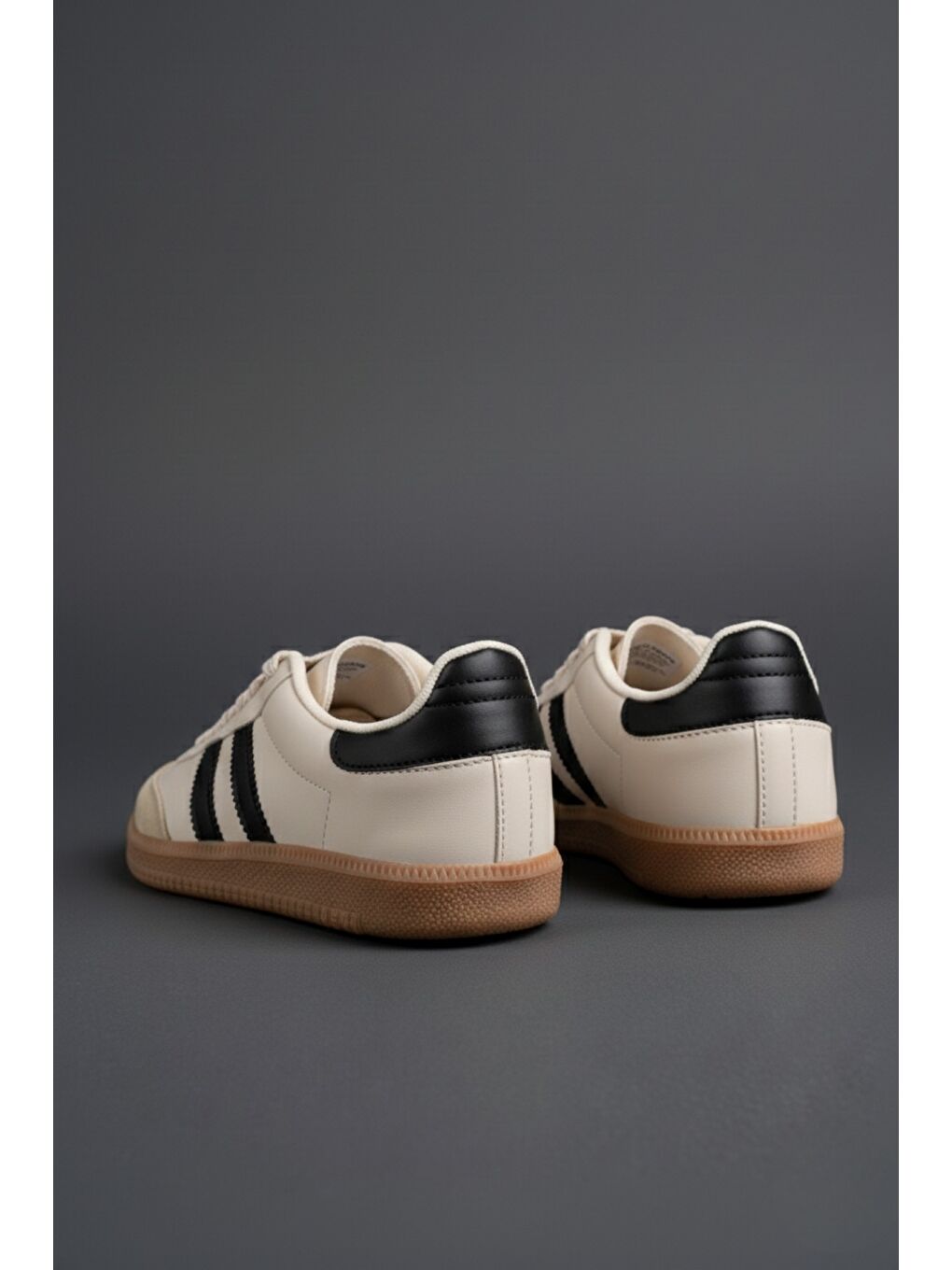 Bej DORGO Kadın Günlük Bağcıklı Yürüyüş Koşu Sneaker Spor Ayakkabı-3