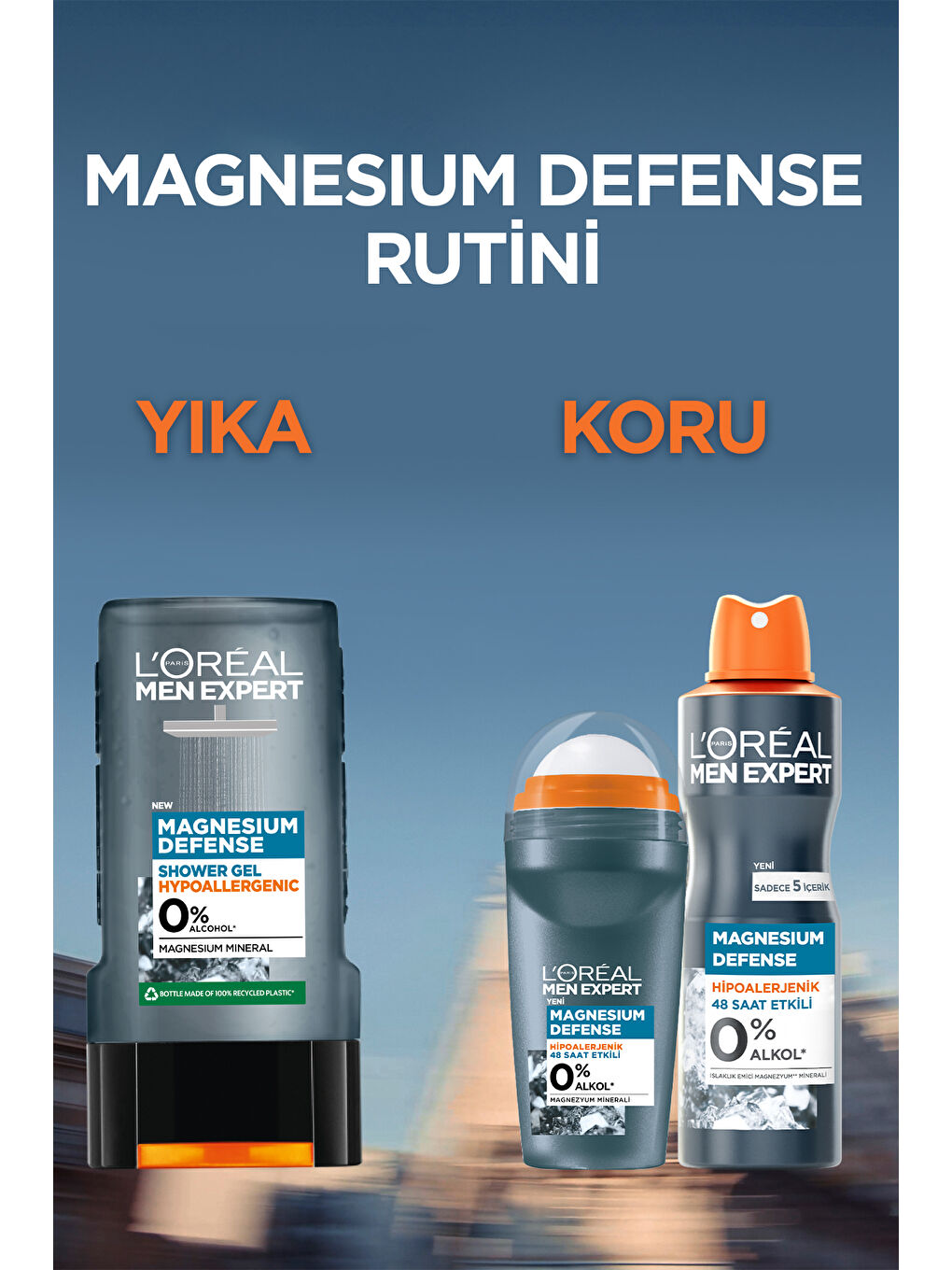 L'Oréal Paris Men Expert Magnesium Defense Duş Jeli-2