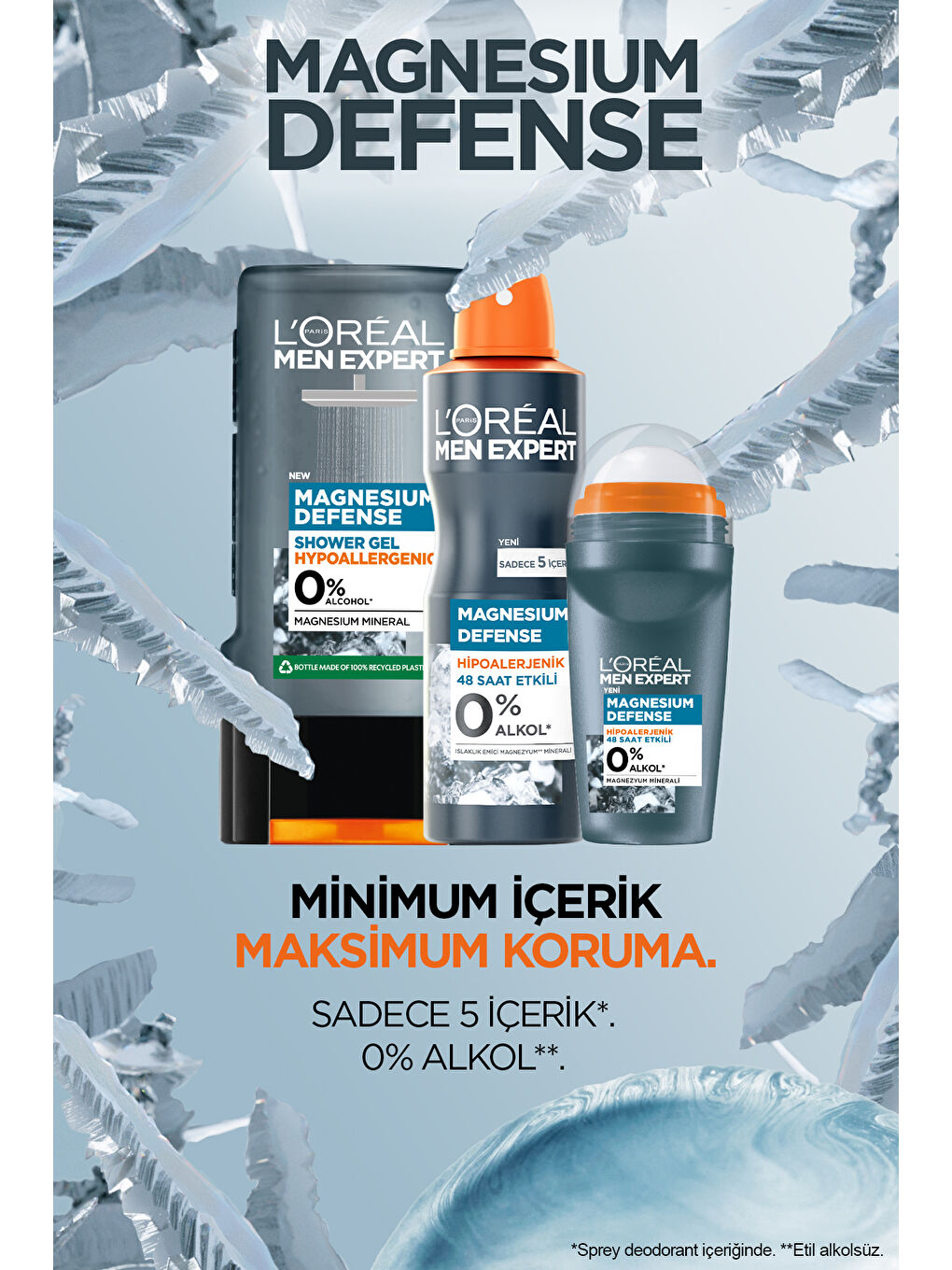 L'Oréal Paris Men Expert Magnesium Defense Duş Jeli-4