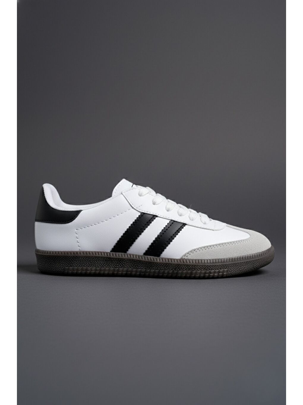 Beyaz DORGO Kadın Günlük Bağcıklı Yürüyüş Koşu Sneaker Spor Ayakkabı-4