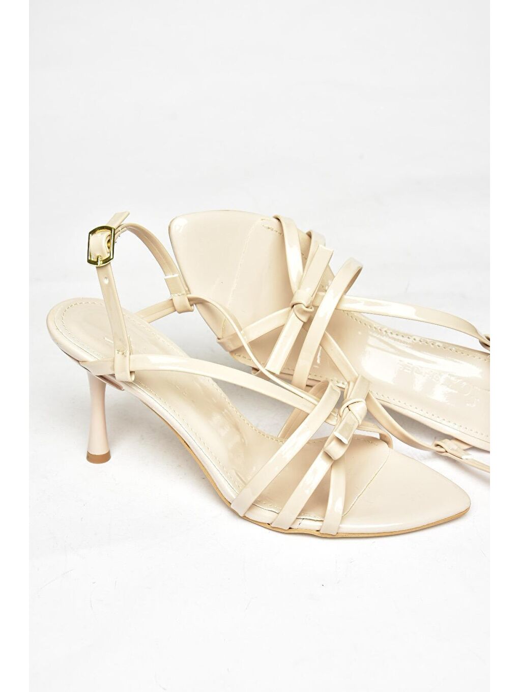 Bej S5183034 Ten Kadın Topuklu Ayakkabı-3