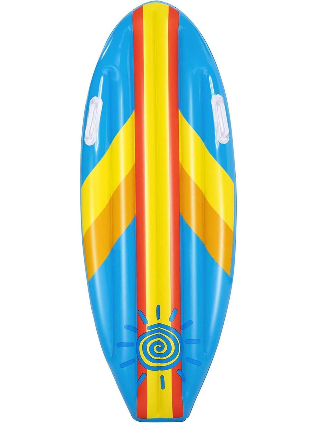 Çocuk Şişme Surf Deniz Havuz 3-10 Yaş 114 M X 46 Cm Şişme Yatak 01 Mavi-1