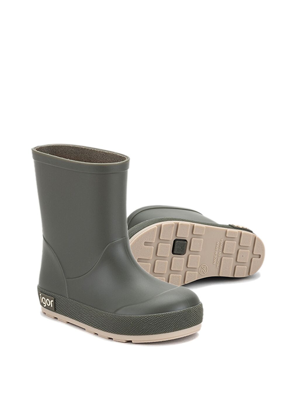 W10294 YOGI DK Haki Erkek Çocuk Yağmur Çizmesi-1