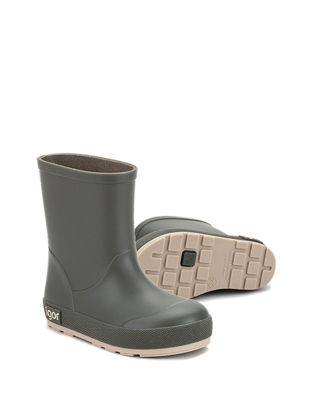 W10294 YOGI DK Haki Erkek Çocuk Yağmur Çizmesi-2